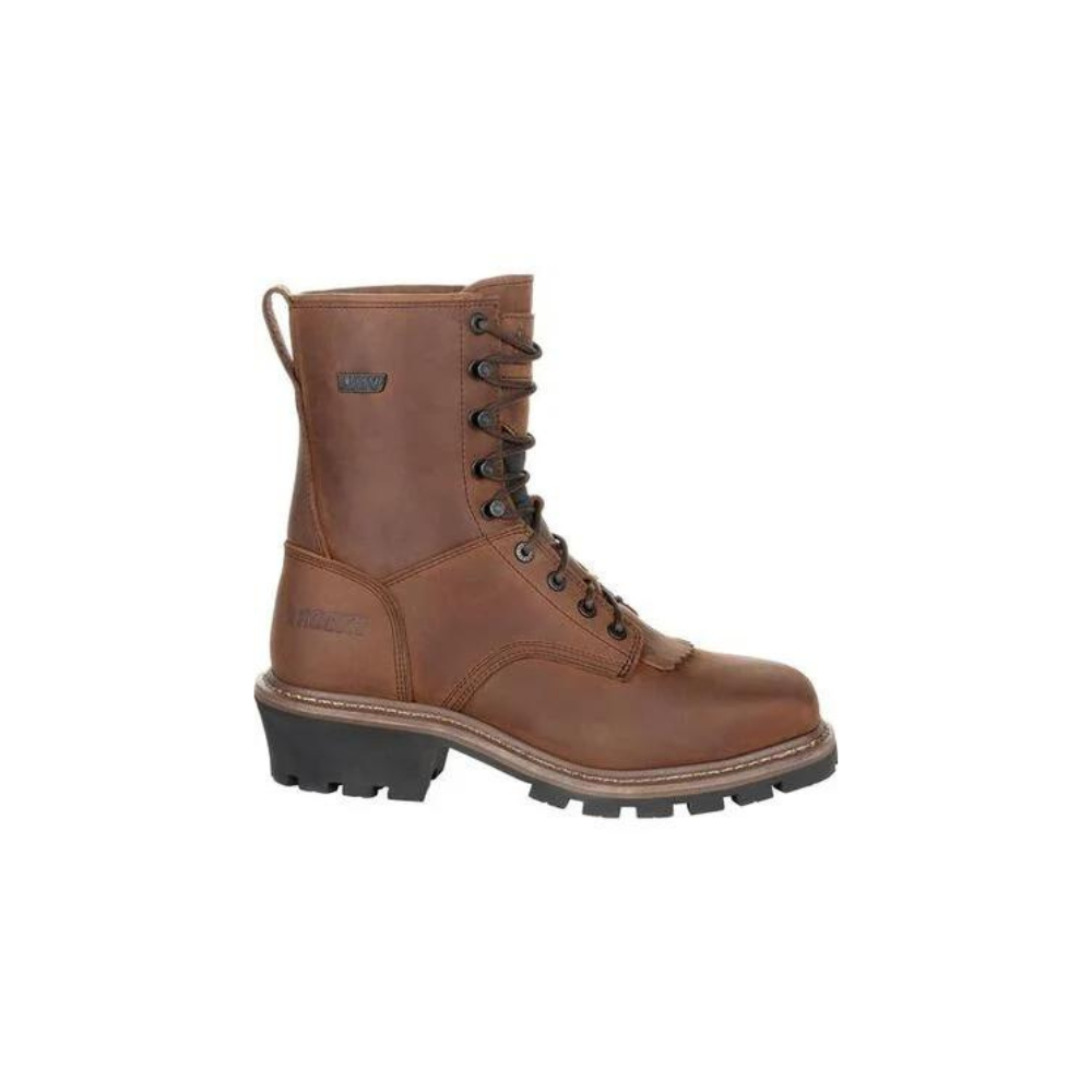 Rocky Square Toe Logger Composite Toe Waterproof Work Boot from GME Supply